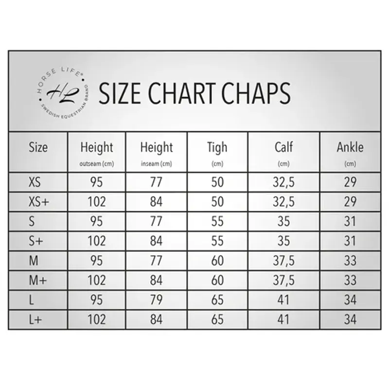Horse Life lange chaps